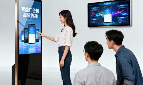 网络广告机成为第六媒体